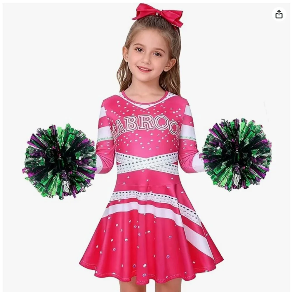 Zombies SEABROOK Cheerleader Costume for Girls -  size  8